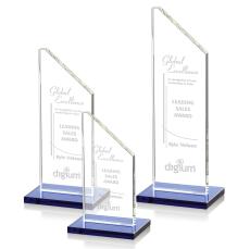 Dixon Blue Peak Crystal Award - Glass Awards