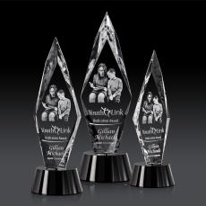 Manilow Crystal 3D Award - Crystal Awards