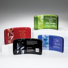 Cadence Rectangle Glass Award - Art Glass Awards