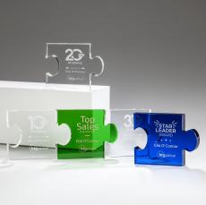 Rune Abstract / Misc Crystal Award - R.S. Owens