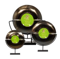 Unity Green Circle Glass Award - Art Glass Awards