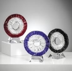 Oracle Clear Circle Glass Award - Art Glass Awards