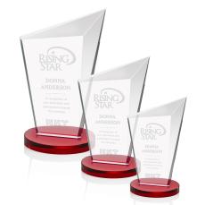 Wiltshire Red Peak Crystal Award - Crystal Awards