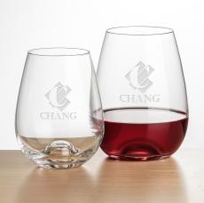 Edderton Stemless Wine - Deep Etch  - Corporate Recognition Gifts