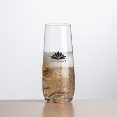 Edderton Stemless Flute - Imprinted - Corporate Recognition Gifts