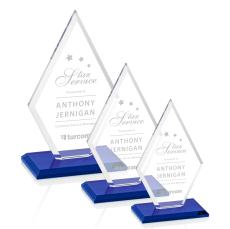Tuscany Blue Crystal Award - Crystal Awards