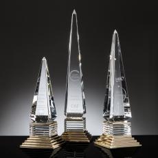 Tribune Obelisk Crystal Award - Crystal Pillar Awards