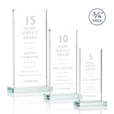Arizona Clear Rectangle Crystal Award - Crystal Awards