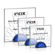 Entwhistle Full Color Blue Crystal Award - Full Color Awards