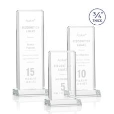Southport Clear Rectangle Crystal Award - Crystal Awards