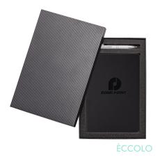 Eccolo New Wave Journal/Clicker Pen Gift Set - (M) - Executive Gifts