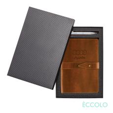 Eccolo Legend Journal/Clicker Pen Gift Set - (M)  - Executive Gifts