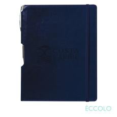 Eccolo Rhythm Journal/Clicker Pen - (L) - Executive Gifts