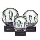 Serendipity Black on Paragon Base Spheres Glass Award