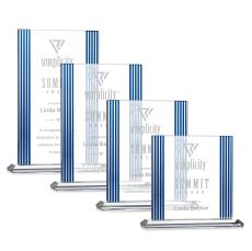 Brooklyn Deep Etch Rectangle Crystal Award - Crystal Awards