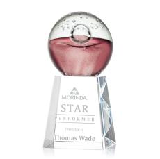 Jupiter Spheres on Celestina Base Glass Award - Modern Awards