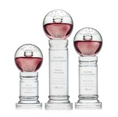 Jupiter Spheres on Colverstone Base Glass Award - Modern Awards