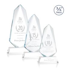 Sheridan Clear on Newhaven Abstract / Misc Crystal Award - Crystal Awards