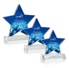 Nelson Full Color Star Acrylic Award - Service Awards