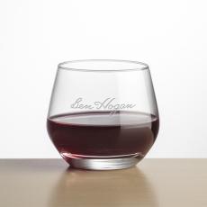 Bexley Stemless Wine - Deep Etch - Stemless Wine Glasses