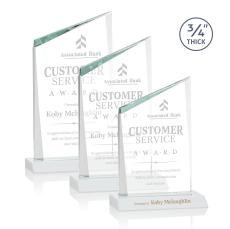 Scarsdale White Peak Crystal Award - Crystal Awards