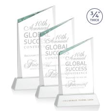Scarsdale White on Newhaven Peak Crystal Award - Crystal Awards