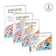 Toledo Full Color Rectangle Acrylic Award