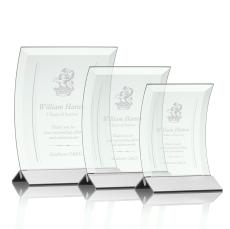 Dominga Jade/Silver Arch & Crescent Glass Award - Corporate Awards