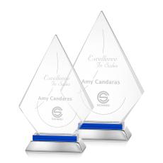 Valhalla Blue Crystal Award - Crystal Awards