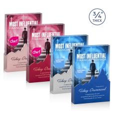 Sutton Vividprint Rectangle Crystal Award - Crystal Awards