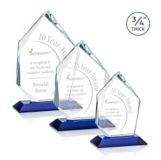 Deerhurst Ice Blue  Peak Crystal Award - Corporate Awards
