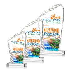 Simberg Full Color Peak Acrylic Award - Full Color Awards