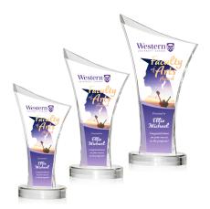 Linden Full Color Peak Acrylic Award - Full Color Awards