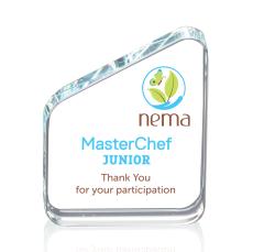 Lada Full Color Rectangle Crystal Award - Crystal Awards