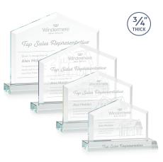 Micasa Starfire Arch & Crescent Crystal Award - Crystal Awards