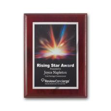 SpectraPrint Plaque - Mahogany Silver - Full Color Awards