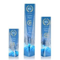 Henderson Full Color Obelisk Crystal Award - Corporate Awards