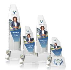 Barrhaven Full Color Clear on Base Crystal Award - Full Color Awards