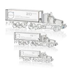 Crystal 18 Wheeler Abstract / Misc Crystal Award - Crystal Awards