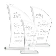 Agassi Sail Crystal Award - Crystal Awards