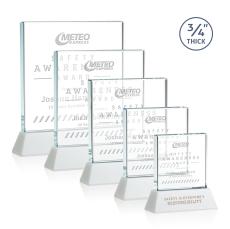 Terra White on Newhaven Crystal Award - Crystal Awards