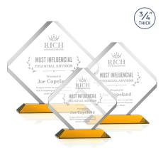 Toulon Amber Crystal Award - Glass Awards