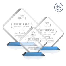 Toulon Sky Blue Crystal Award - Corporate Awards
