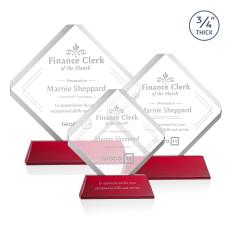 Toulon Red on Newhaven Crystal Award - Corporate Awards