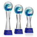 Surfside Spheres on Grafton Base Glass Award