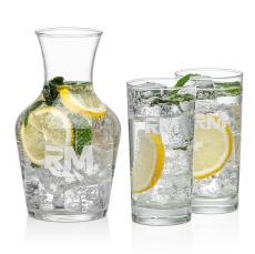 Summit Carafe & Aristocrat Beverage - Etched Barware