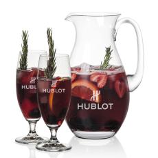 St Tropez Pitcher & Pinehurst Cocktail - Etched Barware