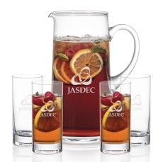 Rexdale Pitcher & Dresden Beverage Set - Corporate Recognition Gifts