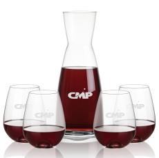 Winchester Carafe & Edderton Stemless - Corporate Recognition Gifts