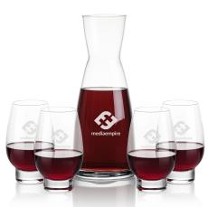 Winchester Carafe & Glenarden Stemless - Corporate Recognition Gifts